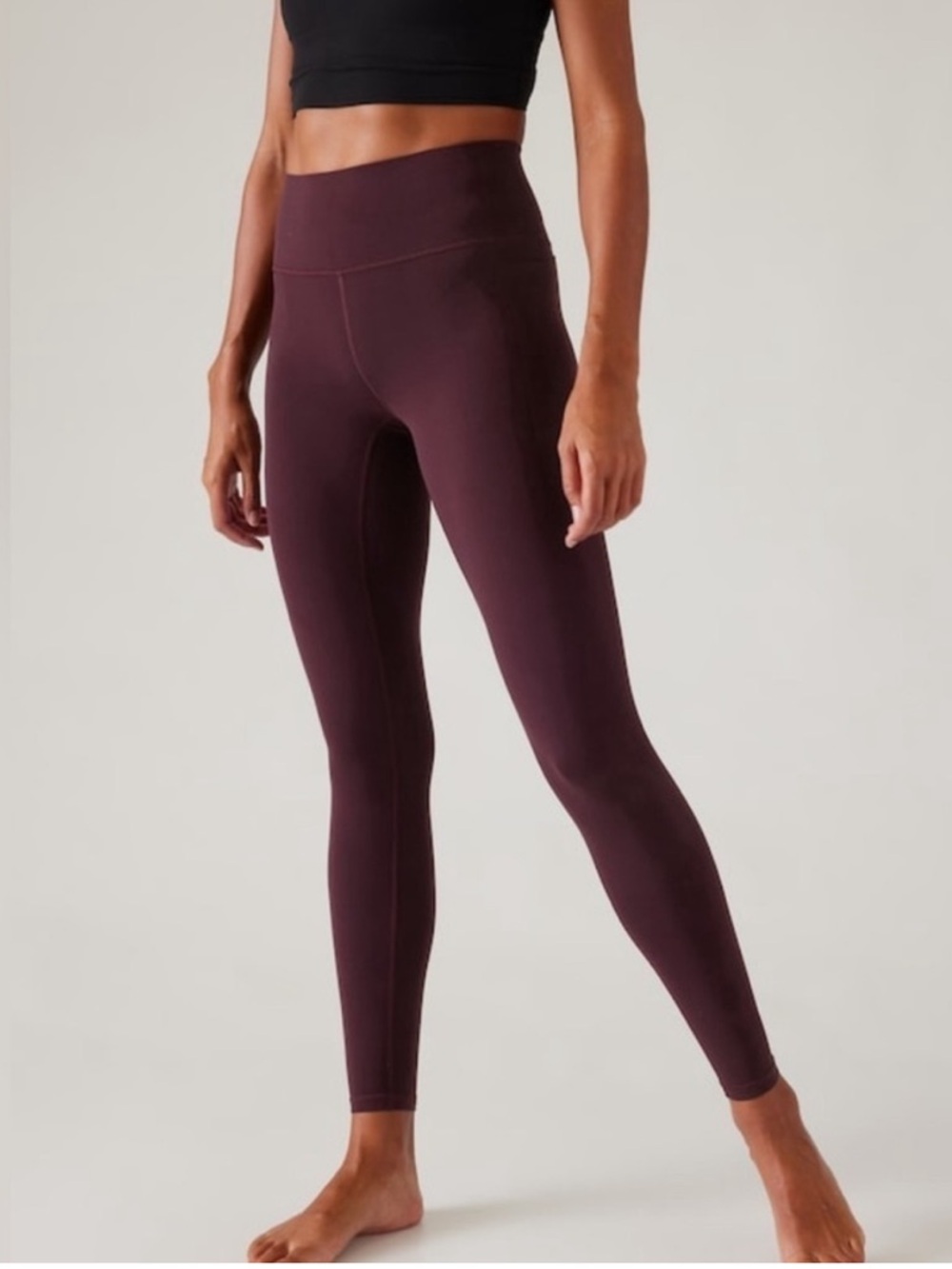 Athleta Transcend Stash Tight CABERET